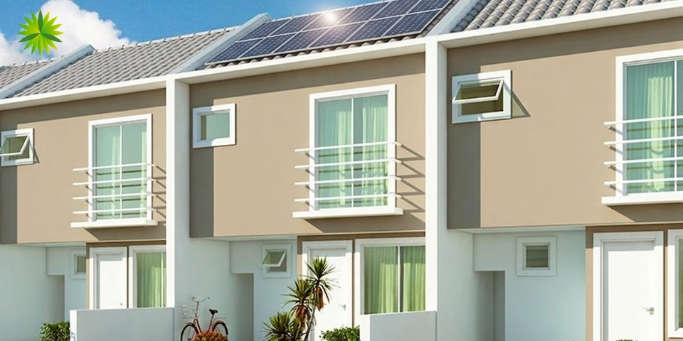 Energia solar em residências pequenas